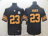 Nike Steelers 23 Joe Haden Black Color Rush Limited Jersey,baseball caps,new era cap wholesale,wholesale hats